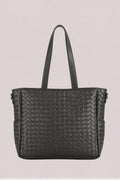 Nico Woven Leather Tote