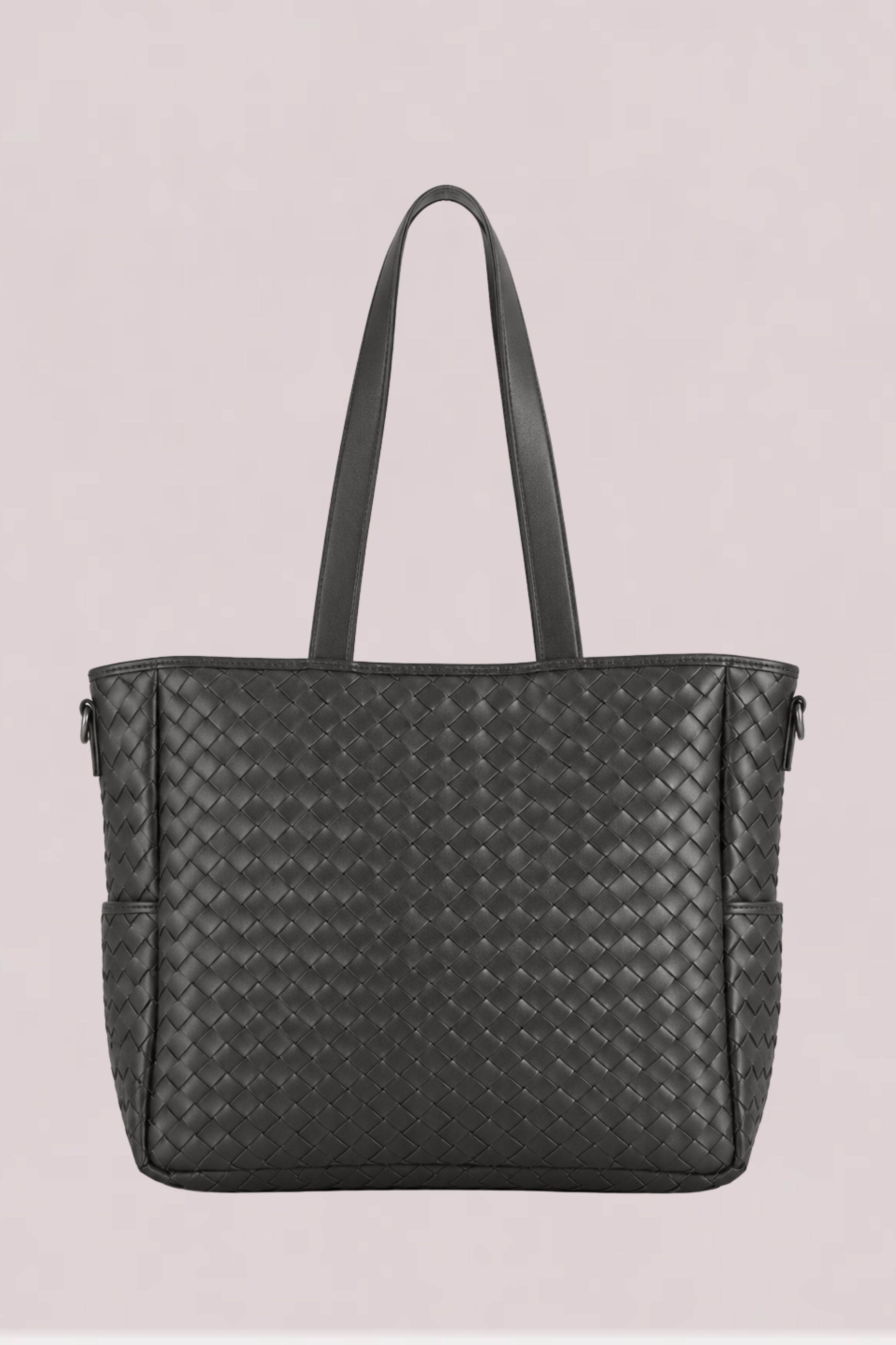 Nico Woven Leather Tote