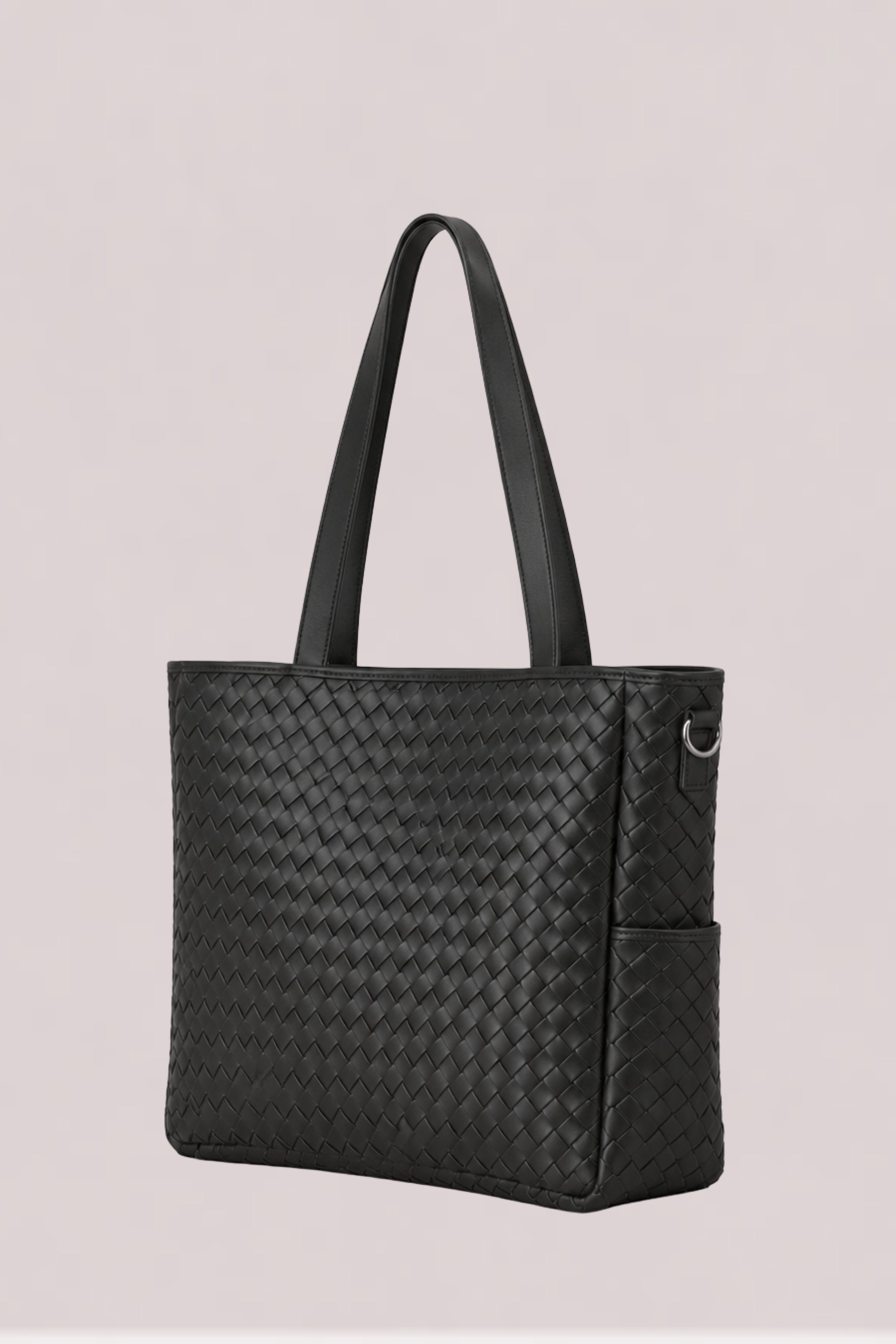Nico Woven Leather Tote