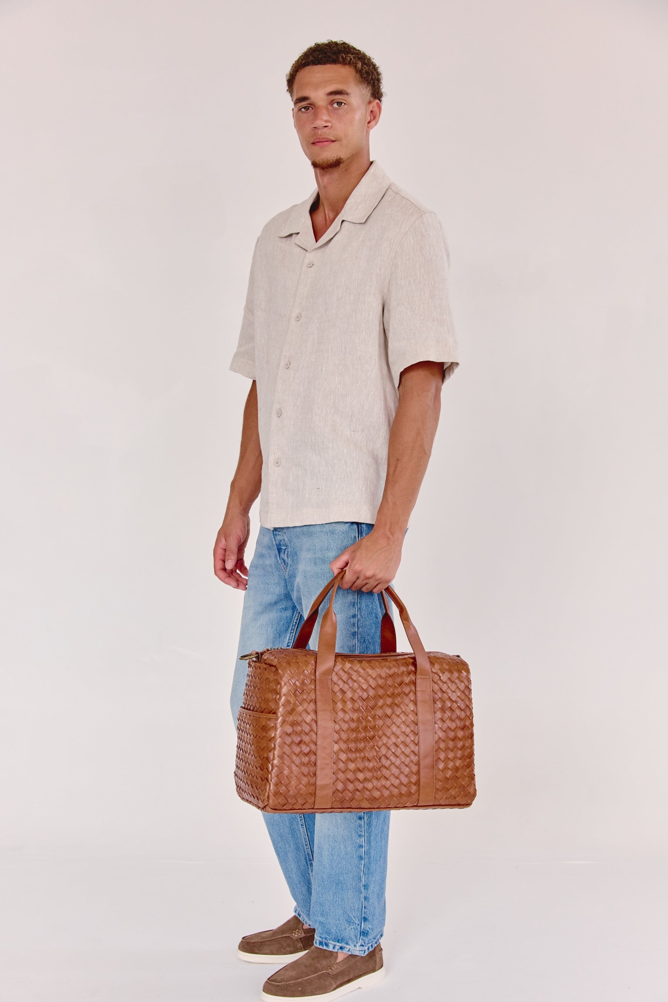 Santiago Travel Bag Tan