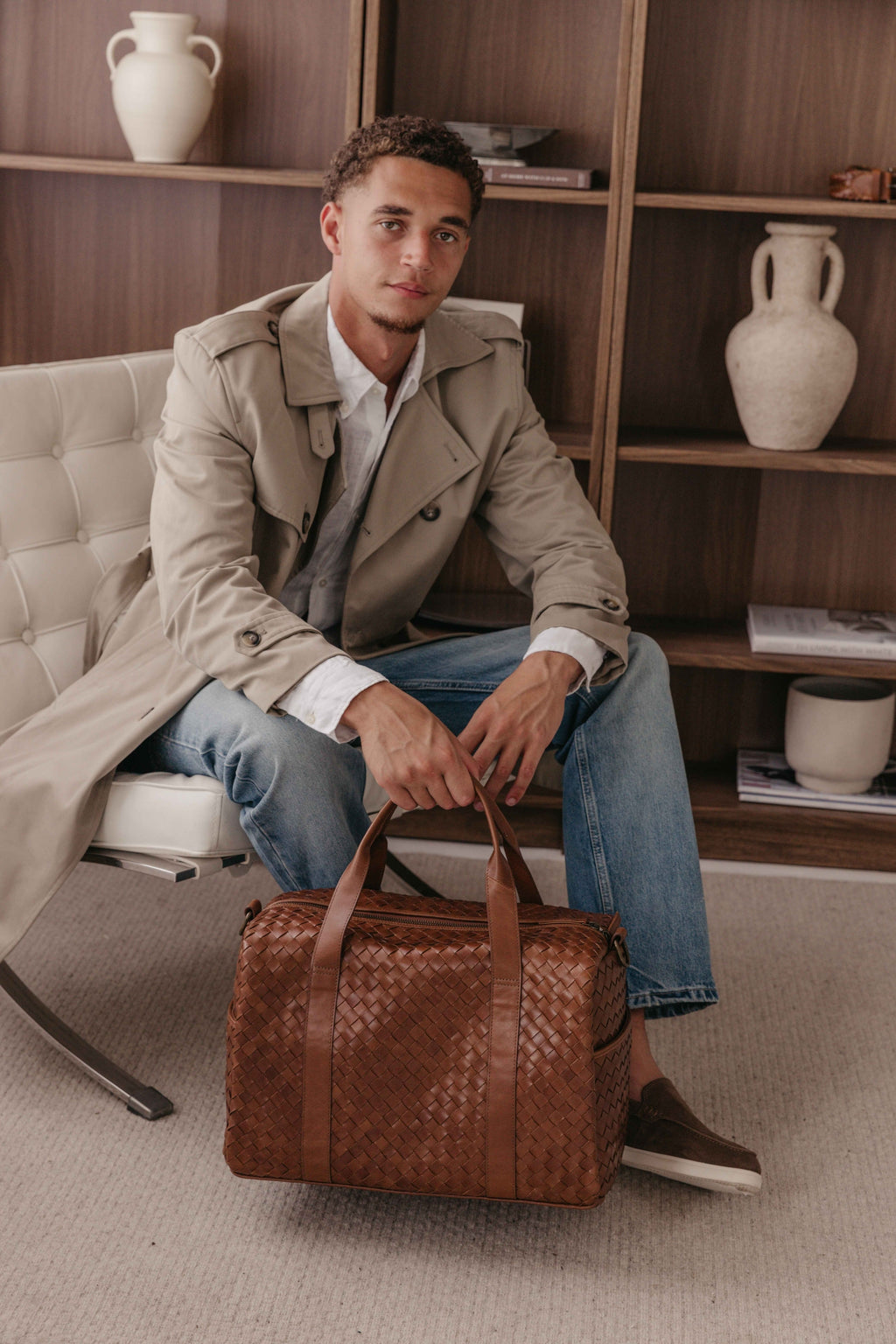Santiago Travel Bag Tan