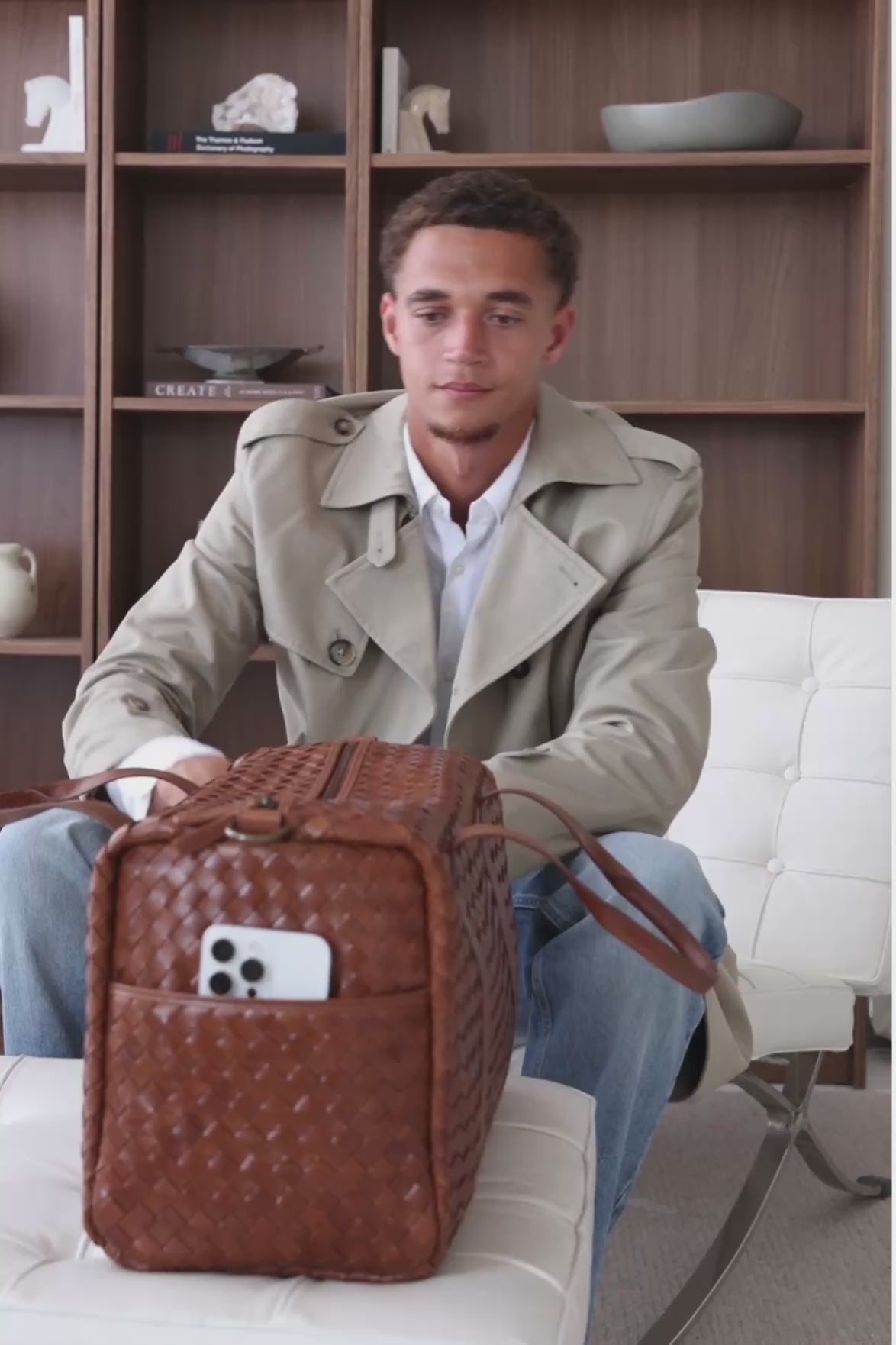 Santiago Travel Bag Tan